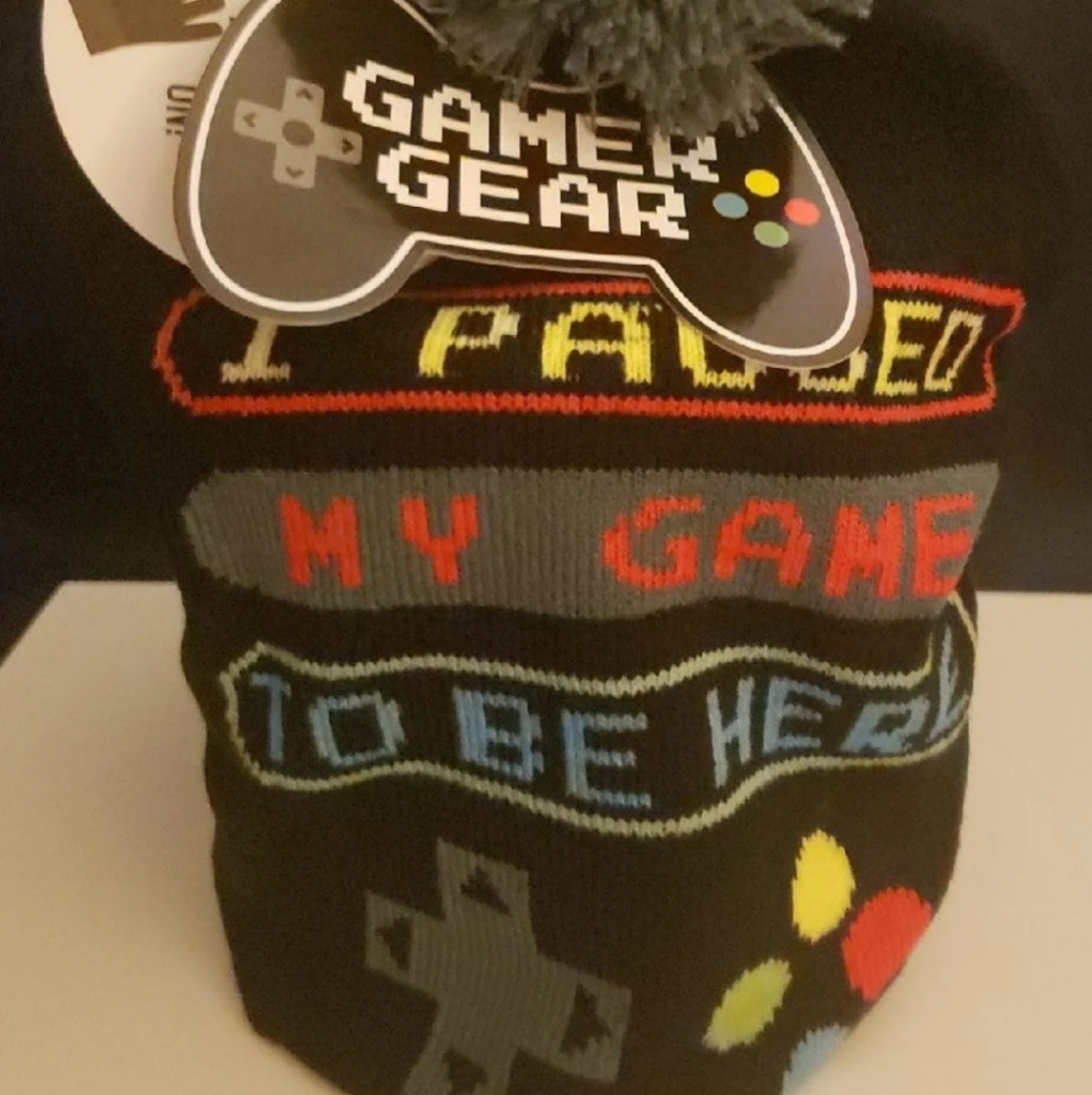 Gamer boys beanie & Texting gloves